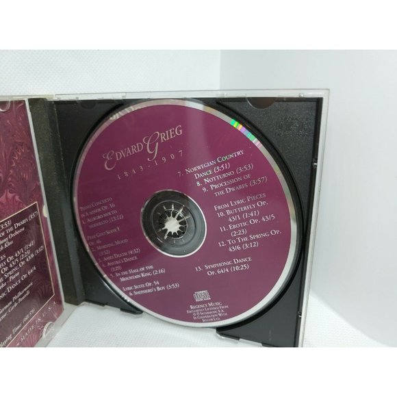 The Masterpiece Collection Grieg Vol 4 Classical Music CD No Scratches Clean - Picture 10 of 11